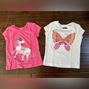 CARTER’S Toddler set of two shirts